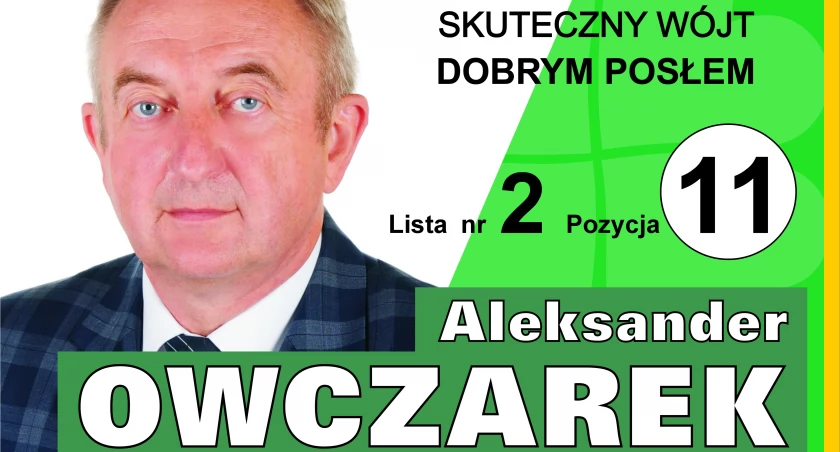 materiał wyborczy KW TRZECIA DROGA PSL-PL 2050 SZYMONA HOŁOWNI