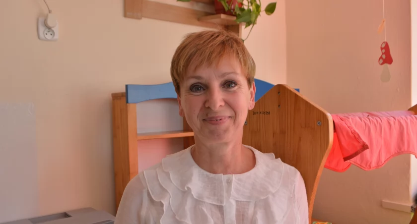 Agata Owczarek będzie dyrektorką przedszkola w Skomlinie już piątą kadencję/fot.: Ela Wodecka 