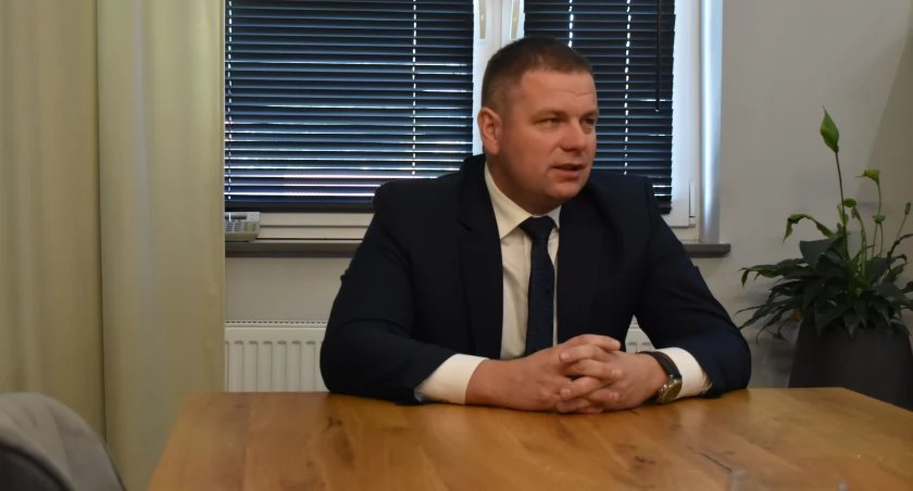 Tomasz Klimecki prezes Rejonowego Banku Spółdzielczego w Lututowie