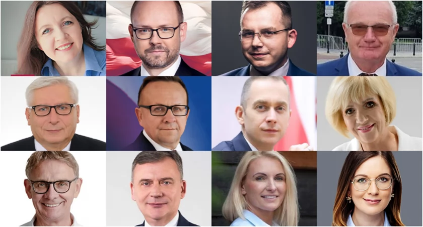 Zdjęcia nowych posłów kolejnej kadencji - wybory 2023 okręg 11 wyniki