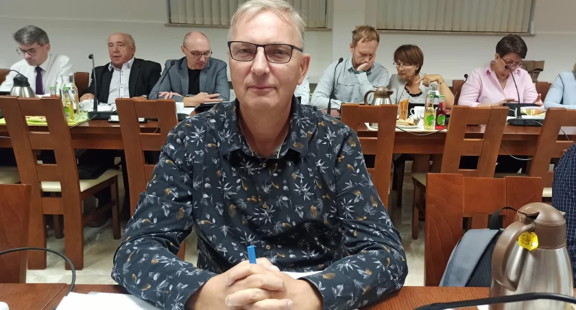 zdjęcie Jarosława Gruszki, dyrektora MOSiR-u w Pajęcznie/fot.: Magdalena Lizurej