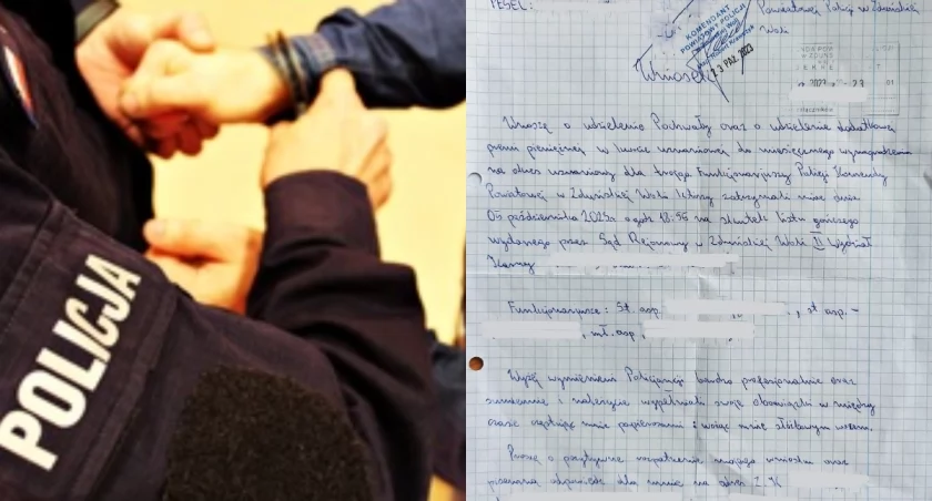 Zdjęcie poglądowe / Fot. KPP Tomaszów Mazowiecki, KPP Zduńska Wola