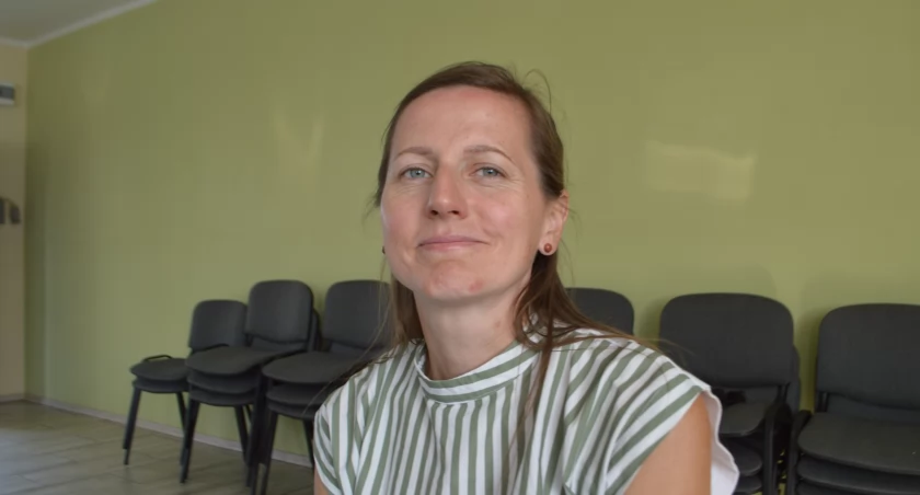 Przewodniczącą Koła Gospodyń Wiejskich w Platoniu jest Małgorzata Samulska/fot.: Ela Wodecka/Gminny Ośrodek Kultury w Czarnożyłach