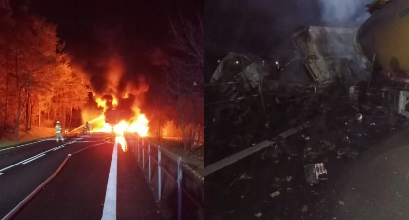 Na zdjęciu miejsce tragicznego wypadku / Fot. KPP Grójec