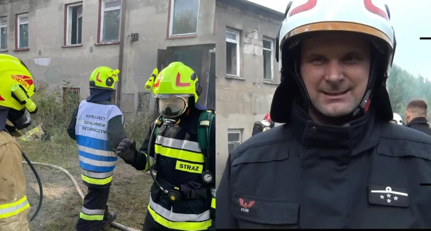 Na zdjęciu fragmenty szkolenia / Fot. mł. kpt. Marcin Muskała / KP PSP w Pajęcznie