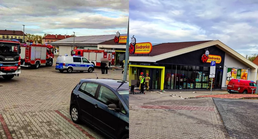 Na zdjęciu miejsce wtorkowego pożaru / Fot. Facebook / OSP KSRG Biała 