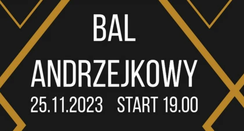 plakat Balu Andrzejkowego w Wieluniu