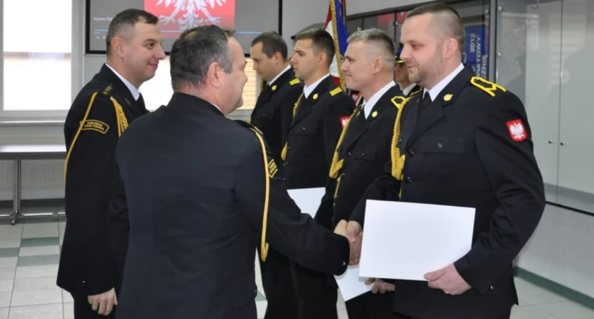 Zdjęcia z przyznania awansów strażakom / fot.: mł. kpt. Krzysztof Łuszczyk