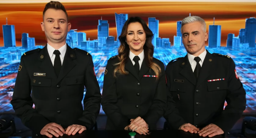 Na zdjęciu uczestnicy odcinka specjalnego  / fot.: T. Radzik TVP1