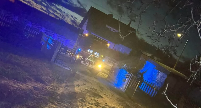 Na zdjęciu miejsce pożaru / Fot. Facebook / OSP Ruda