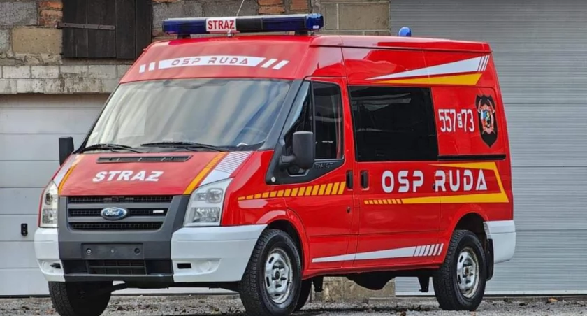 Na zdjęciu odnowiony Ford, należący do OSP w Rudzie / Fot. Facebook / OSP Ruda