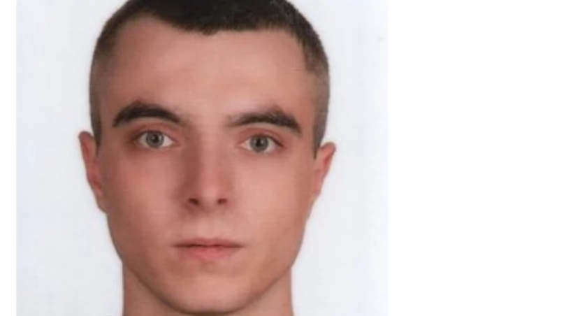 zdjęcie zaginionego mieszkańca Chotowa, Patryka Kryściaka/fot.: arch. KPP w Wieluniu