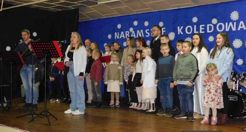 Zdjęcia z  kolędowania w Naramicach / fot.: druh Bartosz Halusiak