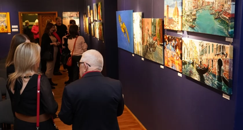 Na zdjęciu fragment nowej wystawy w Muzeum Ziemi Wieluńskiej / Fot. Facebook / M. Kopańska / Muzeum Ziemi Wieluńskiej