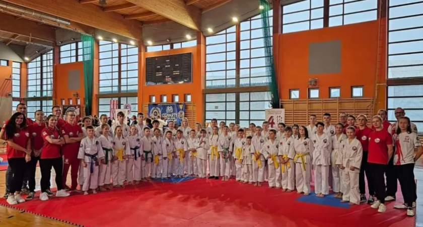 Na zdjęciu zawodnicy Taekwon-do.SKT Niedźwiedź, źródło: Taekwon-do.SKT Niedźwiedź 