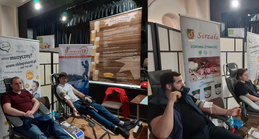 zdjęcie uczestników akcji klubu HDK/fot.: arch. Klub HDK przy PCK w Wieluniu 