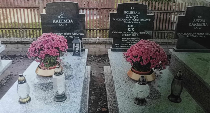 Tak groby wyglądają po remoncie/fot.: UG w Skomlinie 
