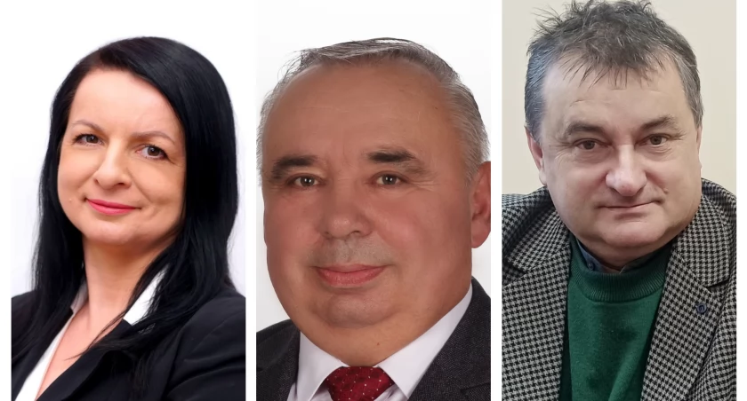 zdjęcie kandydatów na wójta Konopnicy/fot.: Magdalena Lizurej