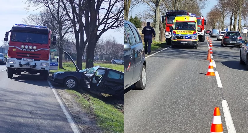 Na zdjęciu miejsce zdarzenia / Fot. Facebook / OSP KSRG Brzeźnio