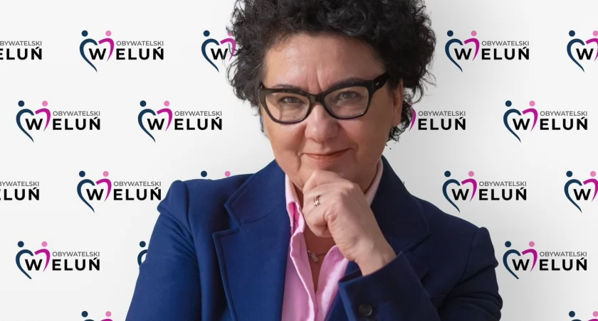 Elżbieta Urbańska-Golec - kandydatka na burmistrza Wielunia / fot.: archiwum KWW Obywatelski Wieluń