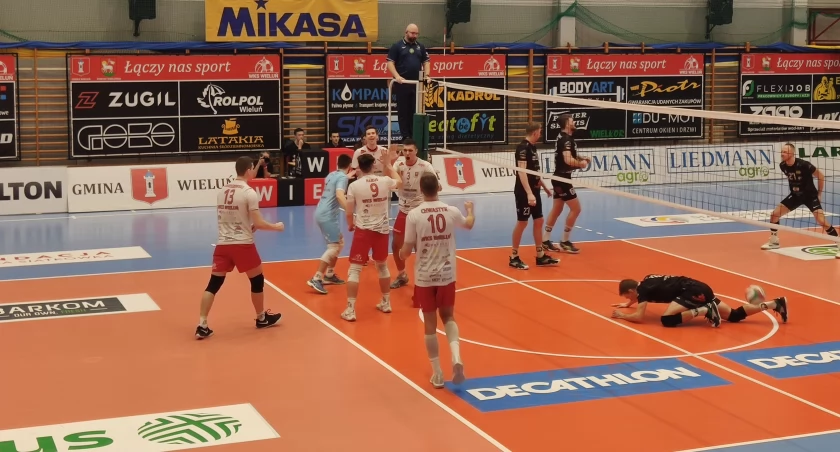 Wielunianie już jutro zaczynają walkę o Tauron 1 ligę. Zdjęcie: Łukasz Płuciennik 