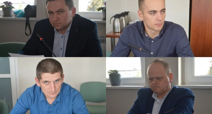 W górnym rzędzie od lewej: Andrzej Wesoły i Michał Hucz, w rzędzie dolnym: Tomasz Madziała (od lewej) i Andrzej Żółtaszek/fot.: Ela Wodecka  