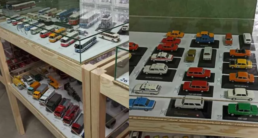 Na zdjęciu fragmenty ekspozycji / Fot. Miejska i Gminna Biblioteka Publiczna w Wieluniu