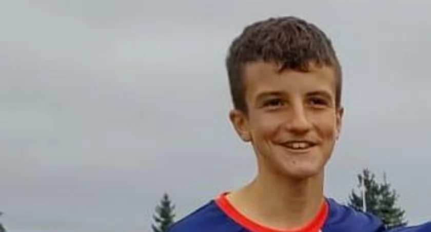 Na zdjęciu Szymon Bednarski.fot.AS Pajęczno.