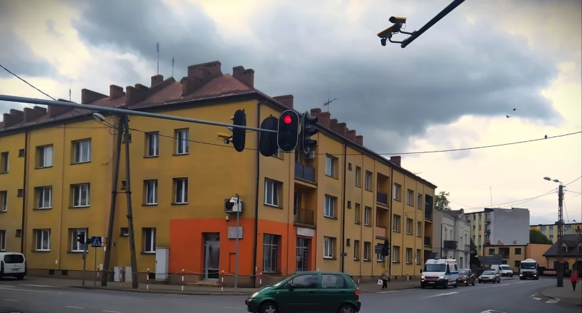 Na zdjęciu skrzyżowanie, na którym pojawił się system Red Light / Fot. Facebook / Centrum Automatycznego Nadzoru nad Ruchem Drogowym