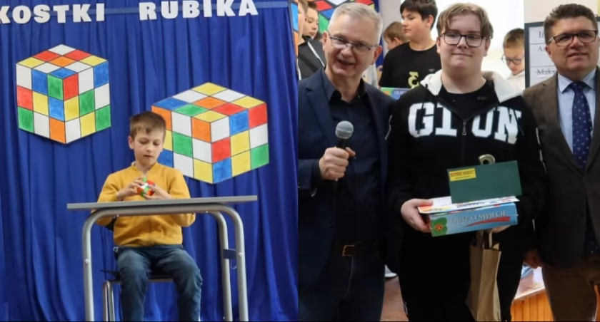 Na zdjęciu fragmenty konkursu / Fot. Facebook / Wieluń