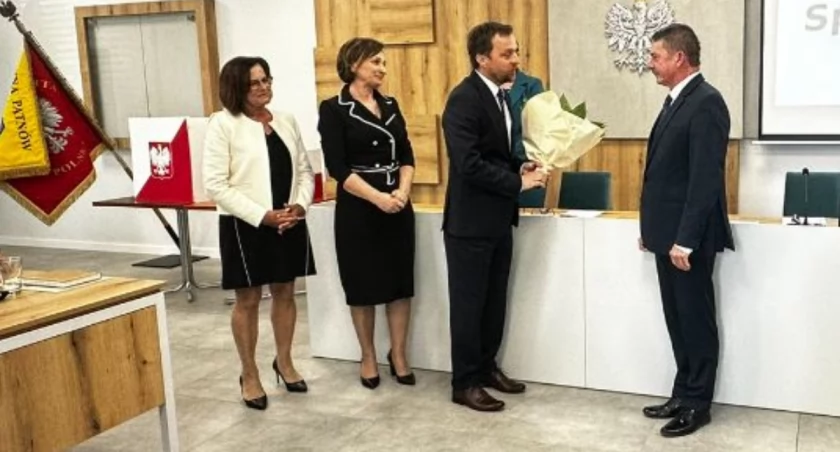 zdjęcie z pierwszego posiedzenia Rady Gminy w Pątnowie/fot.: Magdalena Lizurej