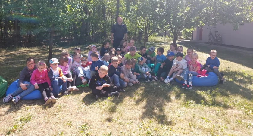 Na zdjęciu uczestnicy jednego ze spotkań / Fot. KPP Wieruszów