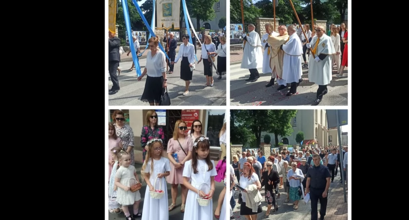 zdjęcie z procesji Bożego Ciała/fot.: Magdalena Lizurej