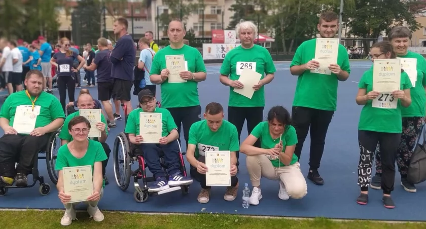 Zdjęcie z XVII Wojewódzkiej Olimpiady Osób Niepełnosprawnych Intelektualnie 2024