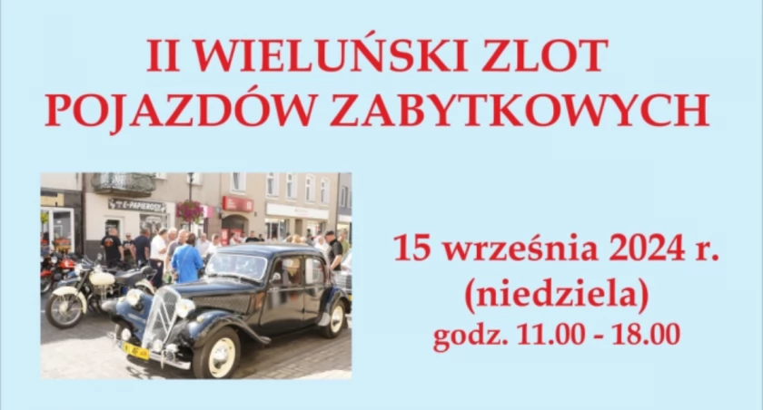 Zdjęcie plakatu II Wiluński Zlot Pojazdów Zabytkowych