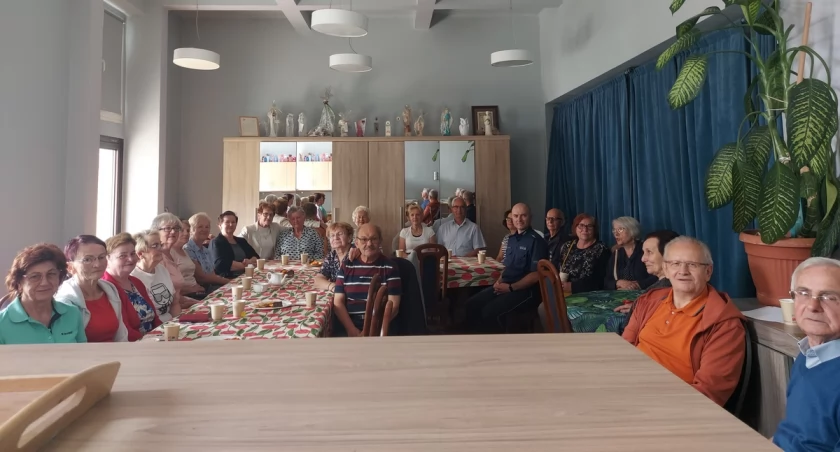 Na zdjęciu uczestnicy spotkania w Wieruszowskim Domu Kultury / Fot. KPP Wieruszów