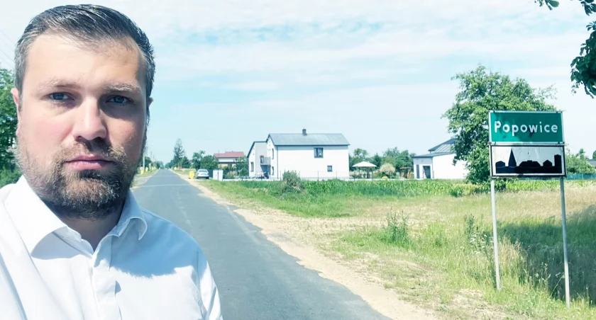 Na zdjęciu Krzysztof Dziuba, wicestarosta wieluński