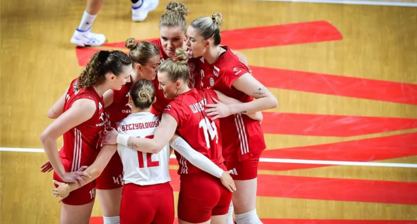 Polska kadra pokonując reprezentację Turcji zapewniła sobie awans do półfinału VNL.fot. Volleyball World