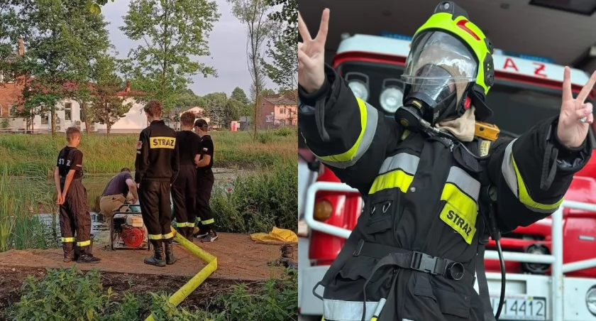 Na zdjęciu członkowie MDP podczas szkoleń / Fot. Facebook / OSP KSRG Nowa Brzeźnica 
