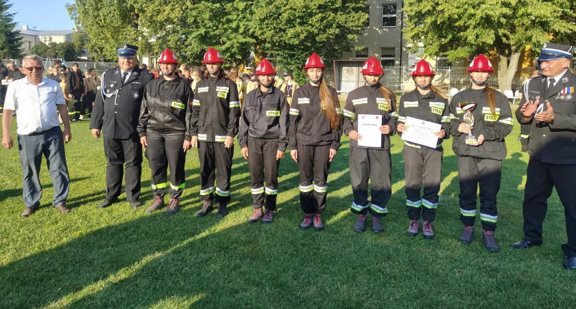 Na zdjęciu żeńska drużyna OSP Ruda/fot.Łukasz Płuciennik