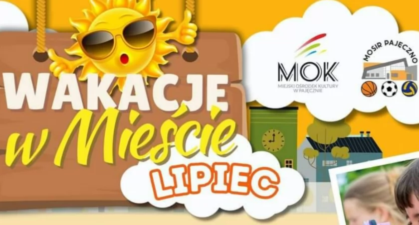 Plakat akcji MOK w Pajęcznie 