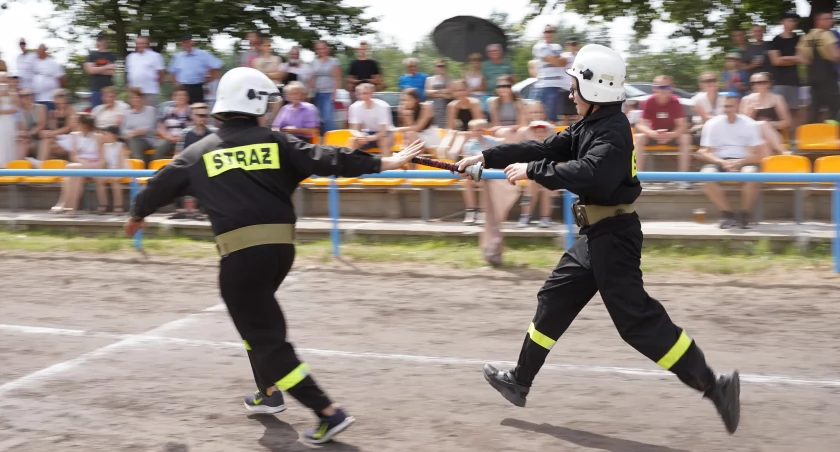 Na zdjęciu Druhowie z OSP   