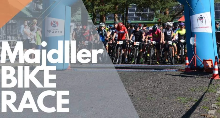Widoczni na zdjęciu zawodnicy podczas startu na ubiegłorocznych zawodów Majdller Bike Race/fot.Majdller 