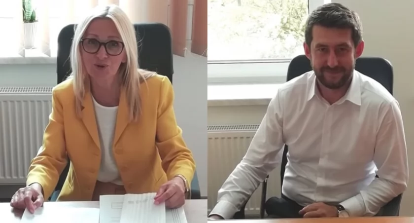Od 1 lipca sekretarzem gminy Konopnica jest Longina Oleszczuk, a kierownikiem referatu odpowiedzialnego za sprawy rozwoju gospodarczego i inwestycji Marcin Smejda/fot.: UG w Konopnicy 