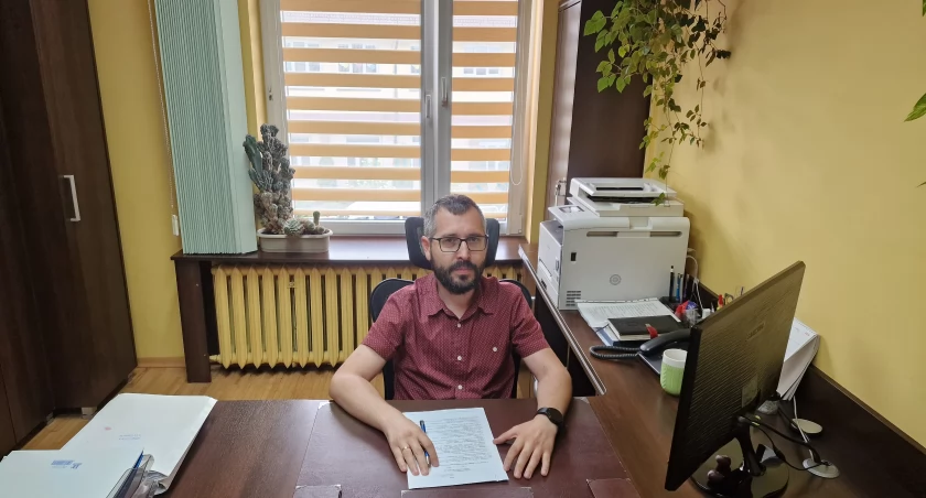 Od 1 lipca Mateusz Drab jest nowym sekretarzem gminy Ostrówek/fot.: archiwum prywatne