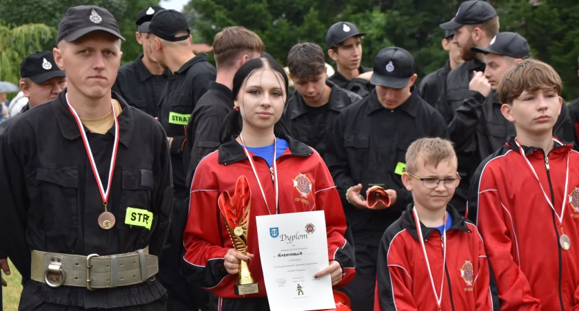 Zdjęcie z gminnych zawodów sportowo-pożarniczych Mierzyce 2024 