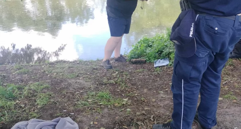 Zdjęice z interwencji policji w Kamionie