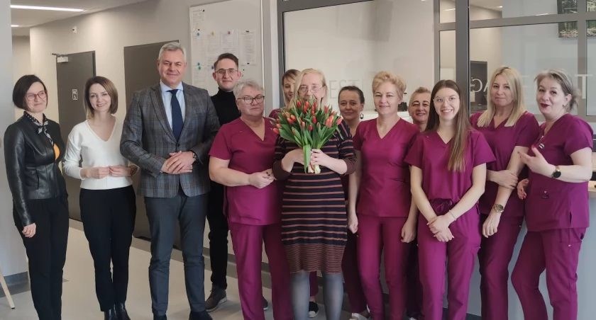 Zdjęcie kadry Gminnego Ośrodka Zdrowia w Rząśni