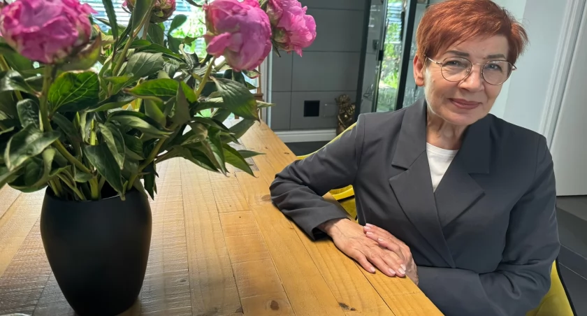 Elżbieta Józefa Wyrembak przewodniczącą Gminnej Komisji Rozwiązywania Problemów Alkoholowych w Mokrsku jest od 1 marca ubiegłego roku/fot.: Sławomir Rajch 