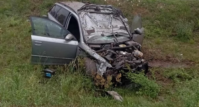 Na zdjęciu wypadek w Wieruszowie / fot.: KPP w Wieruszowie